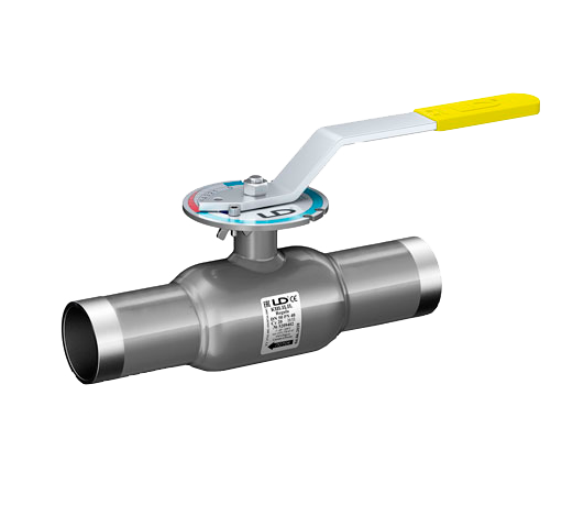 Кран стальной шаровой цельносварной LD Regula, DN 50 PN 40, 270мм, стандартнопроходной, приварной с ручкой купить в Кемерово | "Проконсим"