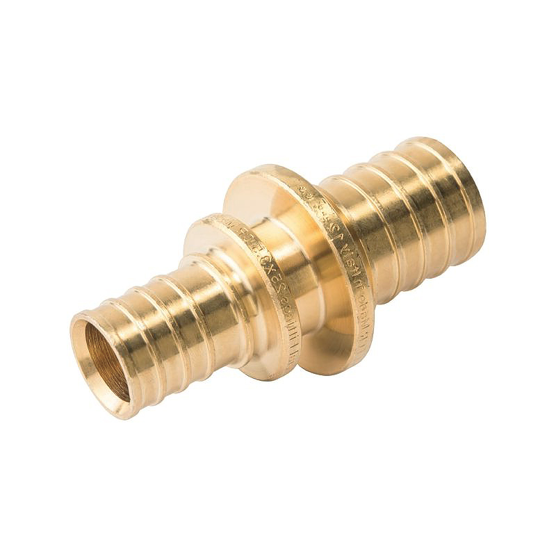 Муфта латунная под надвижную гильзу PEX-PEX 25-16 MVI SF.423.0406-1