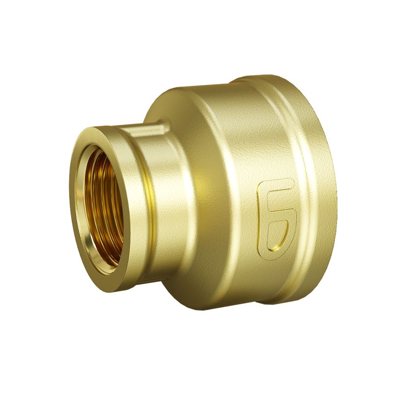 Муфта латунная DN 50-32 PN 40 муфта-муфта переходная LD Pride-1