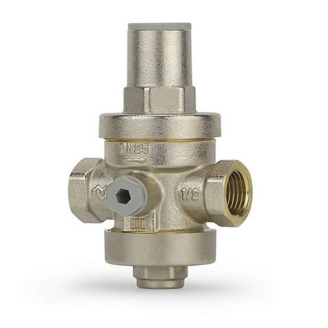 Регулятор давления VARMEGA VM127 DN 15 PN25 поршневой под манометр 2,51kv G-1/2'' никелированный купить в Кемерово | "Проконсим"