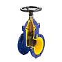 Задвижка чугунная DN 100 PN 16 с обрезиненным клином EPDM 70гр. Zetkama zGAT.111D100C57