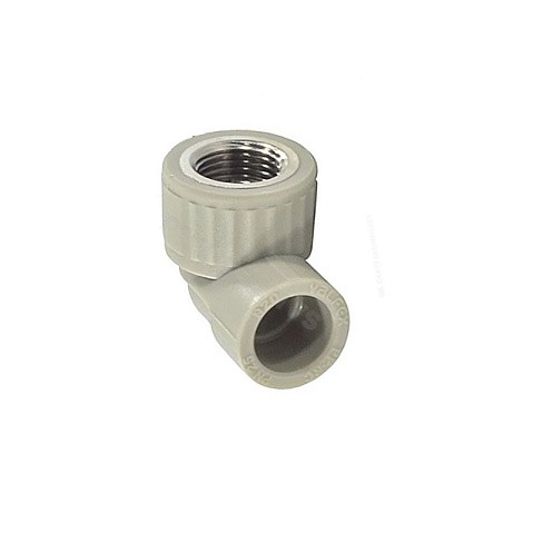 Угольник комбинированный VALFEX 25 PN 25 G-3/4'' ВР серый купить в Кемерово | "Проконсим"