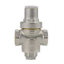 Регулятор давления DN 15-50 PN 16 никелированный поршневые под манометр VARMEGA купить в Кемерово | "Проконсим"