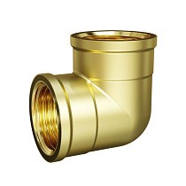 Угольники латунные DN 15-50 PN 40 муфта-муфта LD Pride купить в Кемерово | "Проконсим"