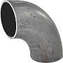 Отвод стальной 90гр. Дн 114,3х3,6 (DN 100) оцинкованный, крутоизогнутый 1 исполнение ГОСТ 17375-2001