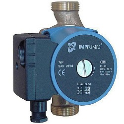  Циркуляционный насос с мокрым ротором IMP PUMPS SAN 979521767 Ду25, напор 4м. (930046387) со склада Проконсим в Кемерово