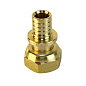 Муфта латунная для PEX труб 16-1/2'' PN 16 S-2,2мм переходная  с накидной гайкой Valfex VF.422.AF купить в Кемерово | "Проконсим"