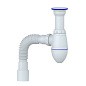 Сифон для умывальника Unicorn А120Р, 40х50 гибкий отвод, 1 1/2'' х40 пластиковая чаша купить в Кемерово | "Проконсим"