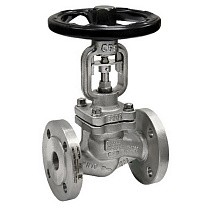 Клапаны запорные DN 15-400 PN 16 нержавеющая сталь с сильфонным уплотнением фланцевые АСТА В343 купить в Кемерово | "Проконсим"