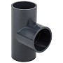 Тройник НПВХ 90гр. DN 200-200 PN 16 напорный клеевой черный Aquaviva TEE2000 купить в Кемерово | "Проконсим"