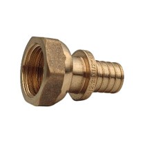 Муфты латунные для PEX труб DN 16-40 PN 16 с накидной гайкой под надвижную гильзу РосТурПласт купить в Кемерово | "Проконсим"