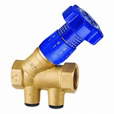 Клапаны балансировочные DN 15-50 PN 25 с наклонным штоком муфтовый MVI BL.220 купить в Кемерово | "Проконсим"