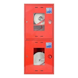  Шкаф пожарный ШПК-320-21 НОК навесной открытый красный (540х1300х230) (930004032) со склада Проконсим в Кемерово