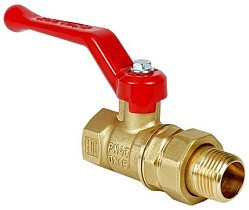 Краны латунные шаровые 11Б27фт1М DN 15-32 PN 40 рычаг-американка Valfex.223 Standart ГОСТ Р 59553 купить в Кемерово | "Проконсим"