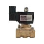 Соленоидный клапан Artorq SK DN 15 PN 10 латунный G-1/2'' нормально закрытый AC220В VITON до 150гр.
