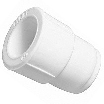 Муфты переходные ПП DN 25-110 PN 25 штуцер-муфта белые РТП купить в Кемерово | "Проконсим"