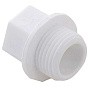 Заглушка резьбовая ПП  1/2'' PN 25 с наружной резьбой белая VALFEX  купить в Кемерово | "Проконсим"
