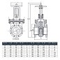 Задвижка чугунная 30ч6бр DN 125 PN 16(10) фланцевая параллельная ЛМЗ Семенов купить в Кемерово | "Проконсим"