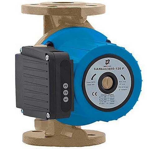 Насос циркуляционный с мокрым ротором SANMBASIC II 50-70 F280 288Вт 1х220В 3-скор. фланцевый PN10 65C IMP PUMPS купить в Кемерово | "Проконсим"