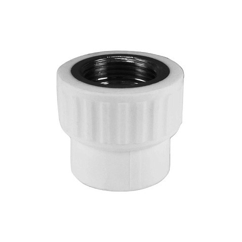 Муфта комбинированная переходная VALFEX 20 PN 25 G-3/4'' ВР серая купить в Кемерово | "Проконсим"