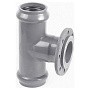 Тройники НПВХ раструбные SDR26 DN 90-225 PN 10 с металлическим фланцем Хемкор купить в Кемерово | "Проконсим"