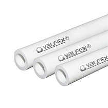 Трубы ПП SDR 6 DN 20-50 PN 25 армированные ALUMINIUM штанга 2м белые Valfex купить в Кемерово | "Проконсим"