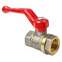 Кран латунный шаровой Valfex.214.NR1 11Б27фт1М DN 15 PN 40 никелированный муфта-муфта рычаг купить в Кемерово | "Проконсим"