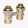Узел нижнего подключения Vekotrim DN 15 PN 10 прямой двухтрубный 20-3/4'' под евроконус, муфта купить в Кемерово | "Проконсим"