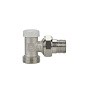 Клапан радиат. настроечный DN 15x20 PN 10 угловые евроконус 1/2х3/4'' под шестигранник c наружной резьбой VARMEGA купить в Кемерово | "Проконсим"