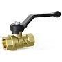Кран латунный шаровой DN 15 PN 16 под манометр G1/2''хG1/2'' муфта-муфта рычаг LD Pride 44.341.15 купить в Кемерово | "Проконсим"