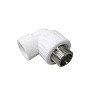 Угольник ПП 20-1/2'' PN 25 белый VALFEX Pro купить в Кемерово | "Проконсим"