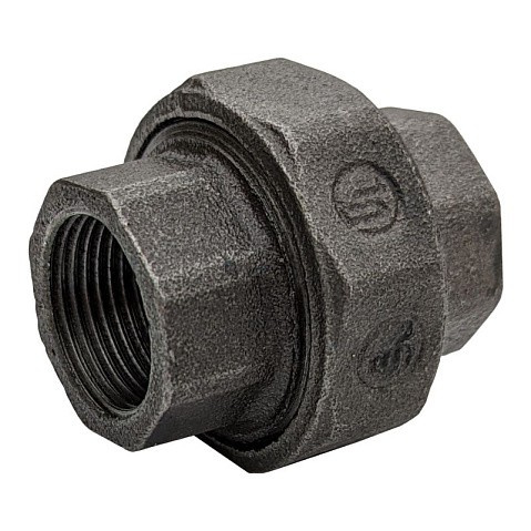 Американка чугунная DN 15-25 PN 16 муфта-муфта с конусным уплотнением Fittex Plus купить в Кемерово | "Проконсим"