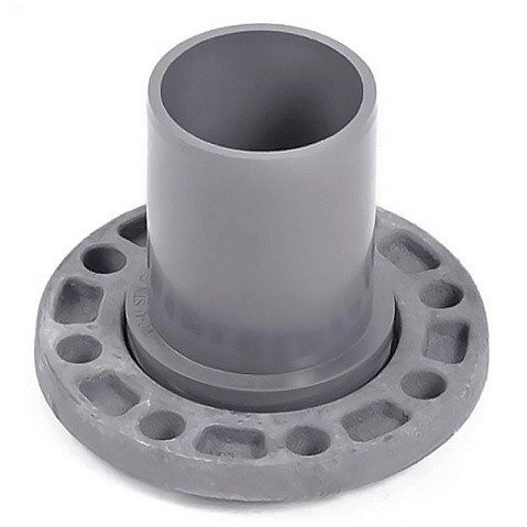 Патрубки НПВХ гладкие SDR26 DN 90-315 PN 10 с металлическим фланецем Хемкор купить в Кемерово | "Проконсим" Патрубки НПВХ гладкие SDR26 DN 90-315 PN 10 с металлическим фланецем Хемкор купить в Кемерово | "Проконсим"