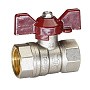 Кран латунный шаровой Temper 88.В-В.12.Б DN 15 PN 40 бабочка муфта-муфта купить в Кемерово | "Проконсим"