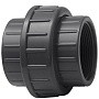 Муфта разборная НПВХ DN 32-1" PN 16 клеевая с внутренней резьбой черная Aquaviva BOG32100 купить в Кемерово | "Проконсим"