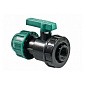 Кран шаровый ПЭ компрессионный комбинированный ВР DN 32-1/2'' PN 10 купить в Кемерово | "Проконсим"