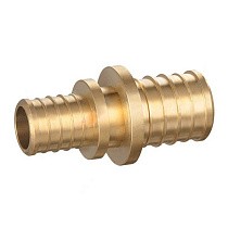 Муфты латунные для PEX-PEX труб DN 20-32 PN 16 переходные под надвижную гильзу PLP купить в Кемерово | "Проконсим"