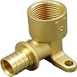 Угольник латунный для PEX труб 20-3/4'' PN 10 под надвижную гильзу с внутренней резьбой ONE PLUS купить в Кемерово | "Проконсим"