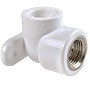Угольник установочный ПП 20-1/2'' PN 25 белый РВК купить в Кемерово | "Проконсим"