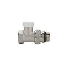 Клапан радиат. настроечный DN 15 PN 10 прямые 1/2'' с с уплотнением под шестигранник муфта-штуцер VARMEGA купить в Кемерово | "Проконсим"