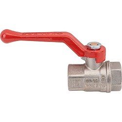  Латунный шаровой кран Ду20 Ру40 Valfex VF.214.NR1.034.DP 11Б27фт1М ВР-ВР, проход , рычаг. (111101034) со склада Проконсим в Кемерово