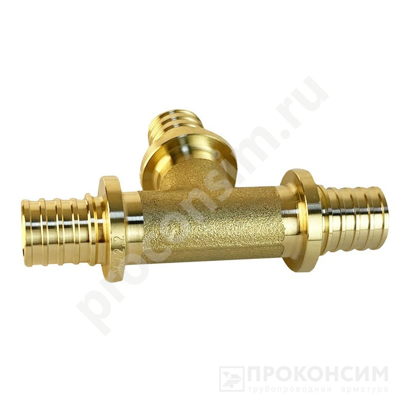 Цена [%TOWN_PRICE%].  Под заказ. Тройник надвижной переходной Valfex VF.431.AF, DN 20x20x16 PN 16, S-2,8х2,8х2,2мм, (930020030) со склада Проконсим в Кемерово