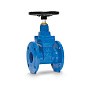 Задвижки чугунные DN 250-600 PN 16 с обрезиненным клином с редуктором под электропривод FAF 6000 купить в Кемерово | "Проконсим"