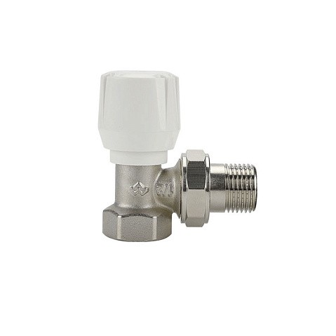 Клапан радиаторный VARMEGA VM10001 DN15 PN10 угловой G-1/2'' муфта-штуцер купить в Кемерово | "Проконсим"