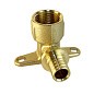 Угольник латунный для PEX труб 16-1/2'' PN 16  под надвижную гильзу Valfex VF.454.AF купить в Кемерово | "Проконсим"