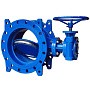 Затворы чугунные дисковые DN 200-1200 PN 10(16) фланцевые с 2-эксцентриситетами с чугунным диском редуктором СибЗТА купить в Кемерово | "Проконсим"