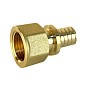 Муфта латунная для PEX труб 20-1/2'' PN 16 S-2,8мм переходная под надвижную гильзу Valfex VF.401.AF купить в Кемерово | "Проконсим"