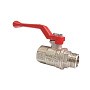 Кран латунный шаровой Valfex Premium.214.NR1.012 усиленный Н 11Б27фт1М DN 15 PN 63 никелированный рычаг муфта-штуцер купить в Кемерово | "Проконсим"