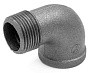 Угольники чугунные 90 гр. DN 15-50 PN 16 муфта-штуцер Fittex Plus купить в Кемерово | "Проконсим"
