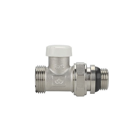 Клапан радиаторный VARMEGA VM10312 DN15x20 PN10 прямой настроечный G-1/2''х3/4'' еврокомус, с уплотнением штуцер купить в Кемерово | "Проконсим"